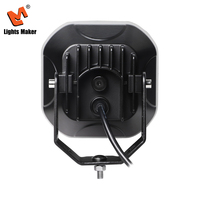 Projecteur LED tout-terrain 4x4 5 pouces 144W 10000LM, faisceau puissant, feux de jour DRL, étanche IP67, en aluminium