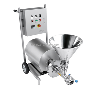 DONJOY Pompe émulsifiante et homogénéisante monophasée en acier inoxydable 316L de qualité alimentaire, homogénéisateur de lait laitier - Product Image 4