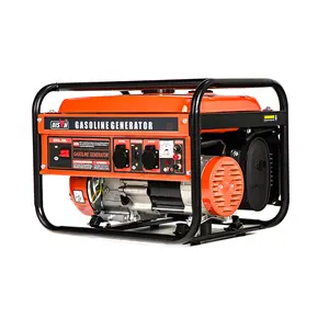 Bison Manufacturing 110V Single Phrase 50Hz Automatic 2.8KW 3.0KW Gasoline Generator With European Socket