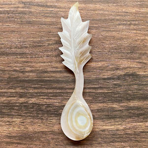 Juego de Cubiertos de Concha de Perla Ecológicos y Duraderos de Alta Calidad con Diseño Minimalista, Vajilla Exquisita de Alta Gama - Product Image 1