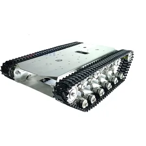 รถหุ่นยนต์แชสซีตีนตะขาบสำหรับ <span class=keywords><strong>Arduino</strong></span> ชิ้นส่วน DIY รองรับแรงกระแทก10กก. - Product Image 4