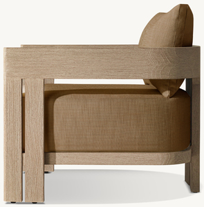 Schlussverkauf Teakholz Restaurantstuhl <span class=keywords><strong>Matira</strong></span> Teak-Lounge-Stühle antiker gebogener Holz-Rückenstuhl - Product Image 4