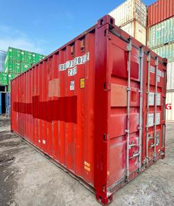 Contenedor de Envío Usado de 20 pies 20GP |   Contenedor Seco Certificado 20GP para Exportación y Almacenamiento - Product Image 1