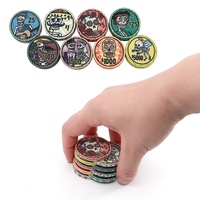 Jetons de poker en céramique personnalisés DIA DE LOS MUERTOS 10g 39mm de haute qualité, jetons de casino multi-tailles pour jeux de hasard