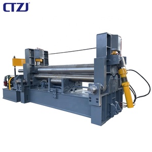 Trên con lăn phổ tấm cán Máy Ba Con lăn tấm cán máy máy lớn - Product Image 5