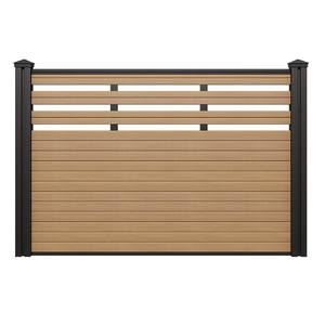 Juego <span class=keywords><strong>de</strong></span> <span class=keywords><strong>Postes</strong></span> y Paneles <span class=keywords><strong>de</strong></span> Cercado WPC <span class=keywords><strong>para</strong></span> Exteriores, Impermeables, <span class=keywords><strong>de</strong></span> 6 Pies, <span class=keywords><strong>para</strong></span> Pendientes <span class=keywords><strong>de</strong></span> Jardín, con <span class=keywords><strong>Postes</strong></span> <span class=keywords><strong>de</strong></span> Aluminio y Diseño <span class=keywords><strong>de</strong></span> Madera Grabada - Product Image 6