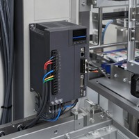 Servomoteur industriel de haute précision à interface logique monophasée 400W AC 200V SGDV-2R8A01A à stabilité élevée