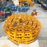 Ensemble de maillons de voie EC380 EC460 EC460C EC480D EC700 Chaîne de chaussure de voie de liaison d'huile pour accessoire d'excavatrice