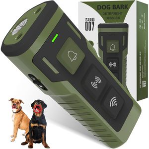Dispositivo Disuasorio de Ladridos para Perros, Ultrasónico, Recargable, Alcance de 50 Pies, Herramienta de Entrenamiento para Todos los Perros - Product Image 1