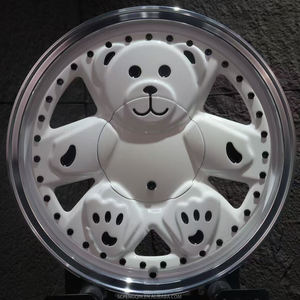 ROC Custom Teddy Bear Wheels Jantes forgées légères 15-24 pouces Roues de voiture de tourisme 5x100 4x100 Roues forgées Teddy Bear - Product Image 2