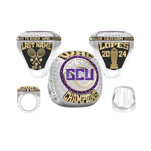 Offre Spéciale personnalisé personnaliser son propre logo métal Astros Lakers Softball enfants bague de championnat de baseball - Product Image 4