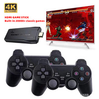 Stick de jeu TV HD 4K M8, 20000 jeux, manette sans fil 2.4G, double stick, console de jeu vidéo pour PS1, console de jeu vidéo moderne