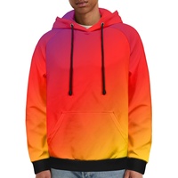 Imprimir bajo demanda Etiopía Sudadera con capucha Rasta Patrón redondo Diseñador Sudadera de gran tamaño Casual Pullover Tops con bolsillos Hombres Ropa