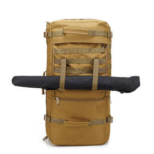 Custom Custom Outdoor Waterproof 60l Hiking Survival Bag <b>Black</b> Hunting Tactical <b>Backpack</b> - Product Image 3