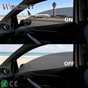 Film intelligent PDLC commutable pour plaques d'immatriculation de voiture, vitres, télécommande, qualité automobile, couleurs transparentes/noires <span class=keywords><strong>WINCENT</strong></span> - Product Image 1
