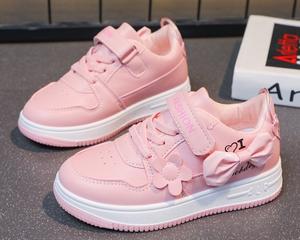 Ragazze Casual scuola scarpe da ginnastica per bambini rosa scarpe sportive per bambini stampa cartone animato <span class=keywords><strong>Sneakers</strong></span> <span class=keywords><strong>bianche</strong></span> per ragazze - Product Image 1