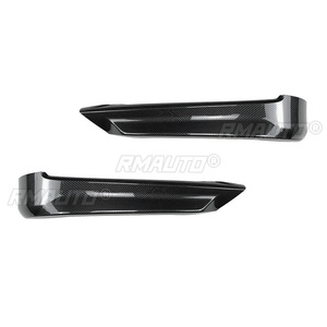 Kit carrosserie tuning noir brillant pour pare-chocs avant, lèvre de spoiler et diffuseur pour BMW Série 3 E90 E91 320i 330i 2005-2008 - Product Image 3