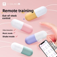YIJI Nouveauté Mini-Programme Télécommande Interaction Vidéo Vibrateur à Haute Fréquence pour Femme Capsule Intelligente