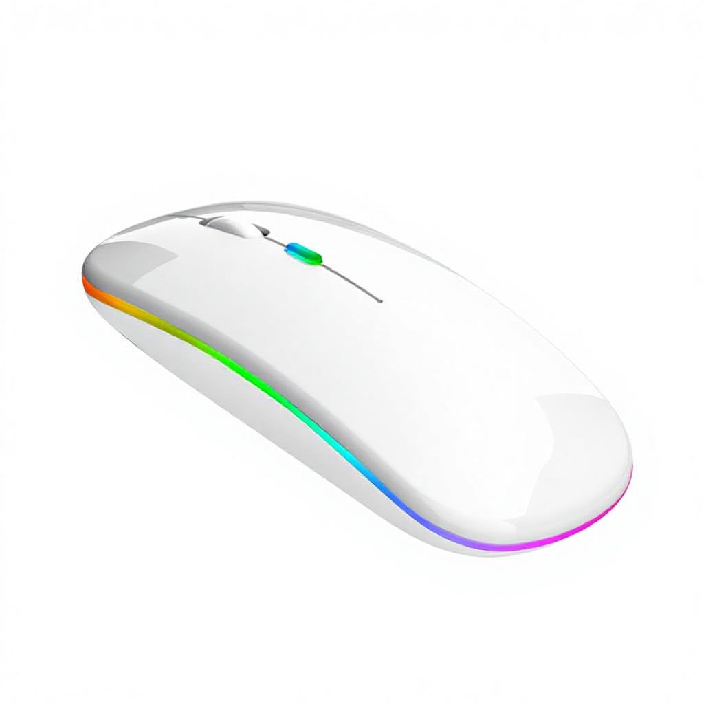 Silent 2.4G+BT (version illuminée) blanc