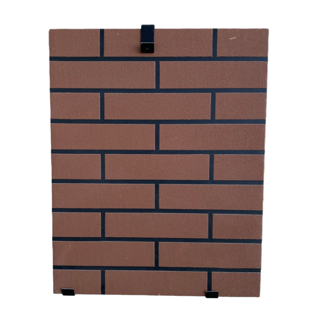 Brick-Pattern Acrylic Paint Rough Red Brick Coating Suitable for Exterior Wall Cladding