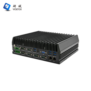 PC de bureau intégré Intel LGA1151 DDR4 2 Intel I210AT LAN 6 RS232 485 DB9 COM 8 DI 8 DO Ordinateur industriel sans ventilateur sur rail DIN - Product Image 1