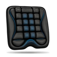 Coussin de siège de voyage gonflable pour avion avec technologie CloudAir, cellule d'air portable résistante aux perforations, imperméable, pour les longs trajets
