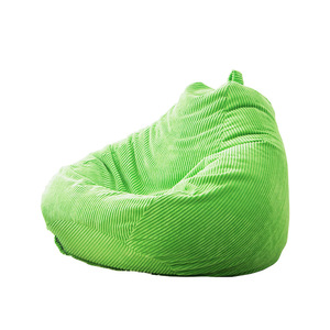 Loft 25 Sitzsack für Erwachsene mit Hoher Rückenlehne aus Cordstoff, Ergonomisches Design für Innenräume, Getrennte Fußstütze, Extra Weicher Einzelsitz-Pouf - Product Image 5
