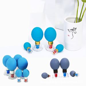 Set di Coppettazione Magnetica con Ventose in Plastica, 12 Pezzi, per Terapia di Agopressione e Massaggio, Applicazione Corporea Antirreumatica - Product Image 2