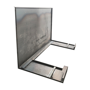 Tùy chỉnh lớn kim loại hoạt động khung thép không gỉ Nhà sản xuất sắt tấm kim loại chế tạo với cắt laser Hàn chế biến - Product Image 6