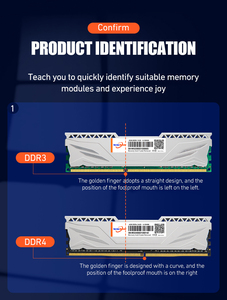 WALRAM <b>DDR4</b> 2666MHz 8GB Desktop <b>RAM</b> Memory Module White Black Heatsink design for PC upgrade - Product Image 4