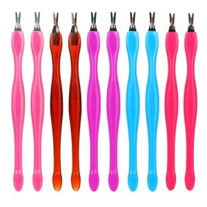 Stainless Steel Nail Art <b>Tools</b> Pedicure Cuticle Trimmer Remover Pusher Dead Skin Callus Removal Fork - Product Image 1