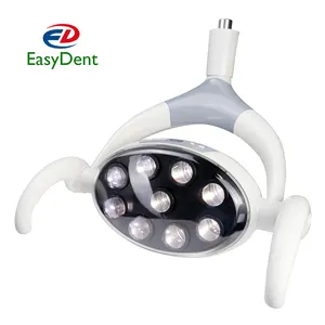 9 LED 치과 구강 수술 램프 치과 단위 의자 유도 센서 라이트 LED 치과 진료소 장비 치아 미백