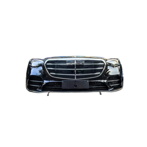 Pour Mercedes-Benz <span class=keywords><strong>Classe</strong></span> <span class=keywords><strong>S</strong></span> berline (W223) modèle <span class=keywords><strong>2021</strong></span> - 2025, kit de pare-chocs avant, kit de radiateur et phares - Product Image 1