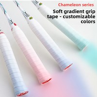 Poignée de raquette de badminton en PU antidérapante et absorbante pour le sweat, idéale pour le tennis, le pickleball et le badminton
