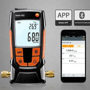 Manómetro de Vacío Digital Testo <span class=keywords><strong>552</strong></span> 100% Original / Medidor de Presión de Vacío - Product Image 3