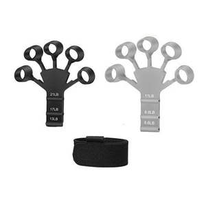 Ensemble <span class=keywords><strong>de</strong></span> 5 poignées <span class=keywords><strong>de</strong></span> main en silicone pour exercices des doigts, entraîneur <span class=keywords><strong>de</strong></span> poignet et <span class=keywords><strong>de</strong></span> pouce, renforceur portable pour l'avant-bras, pour l'entraînement <span class=keywords><strong>de</strong></span> la force des bras - Product Image 4