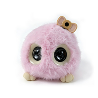 Robot de bureau intelligent interactif vocal créatif en peluche pour l'apprentissage IA, compagnon émotionnel mignon pour enfants et adultes