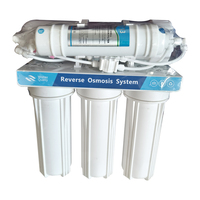 Filtre purificateur d'eau Ro filtre à eau système d'osmose inverse filtre à eau par osmose en 5 étapes ou purificateur pour la maison sans pompe