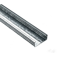 Profilé de plafond en acier galvanisé type C, revêtu de zinc, pour plafond en plaques de plâtre