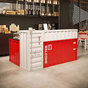 工場カスタムインダストリアルスタイルレセプションデスクバーサロンレストランカスタマイズレセプションデスク - Product Image 3