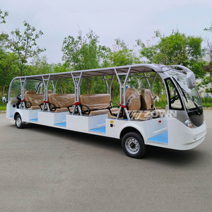 Véhicule électrique de tourisme ZOWN à empattement allongé avec abri pour les excursions touristiques en station balnéaire - Product Image 3