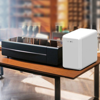 Petit purificateur de fumée de bureau portable nouvel extracteur de fumée laser blanc avec équipement de nettoyage d'air absorbeur DTF