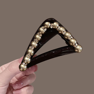 2026 Meilleures ventes, design de niche populaire, épingles à cheveux pour femmes élégantes et tendance, imitation perle, bijoux en gros - Product Image 3