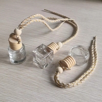 Diffuseur de parfum automobile premium, flacon de 8 ml scellé, anti-fuite, flacon de parfum vide pour la décoration de voiture