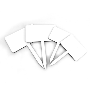 Maceta Transferencia de calor Letrero Bonsai Etiqueta Decorativa Madera Impreso Palos para la decoración del patio al aire libre - Product Image 4