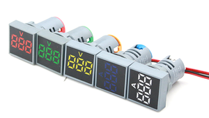 Compteur numérique AC, ampèremètre, voltmètre 300V 12V 100A, prix, voyant lumineux, lampe de signalisation, fréquencemètre, thermomètre - Product Image 3