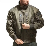 Bombardier OEM chaud multicolore à motif de camouflage veste pour hommes fermeture éclair complète manches longues porte-manteau veste imperméable service OEM tissé
