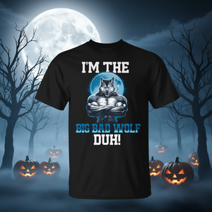 Camiseta I'm The Big Bad Wolf Duh, camiseta para fiesta de disfraces de Halloween - Product Image 3