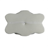 Oreiller en mousse à mémoire de forme moderne en gros, soutien cou et épaules, rafraîchissant, respirant, housse lavable, certifié OEKO-TEX, forme papillon, logo personnalisé