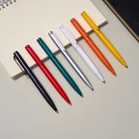 Bolígrafo de Metal con Recubrimiento en Aerosol y Logotipo Personalizado, Colores Vibrantes, Regalo Promocional para Empresas